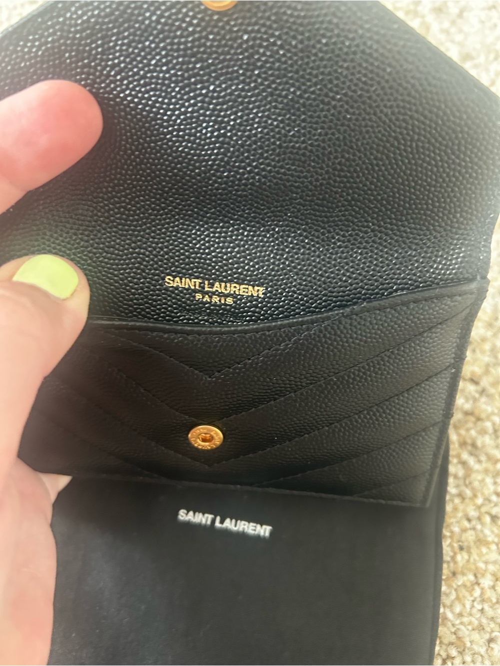 Yves Saint Laurent Card Holder - Picture 6 of 6